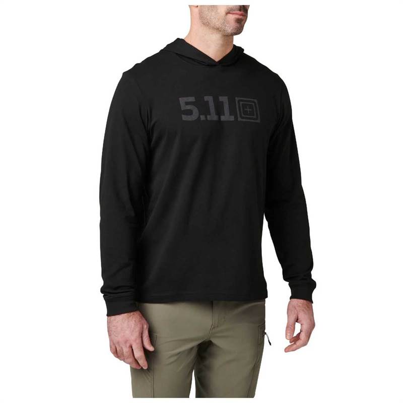 5.11 Mens Hooded Long Sleeve Tee-2