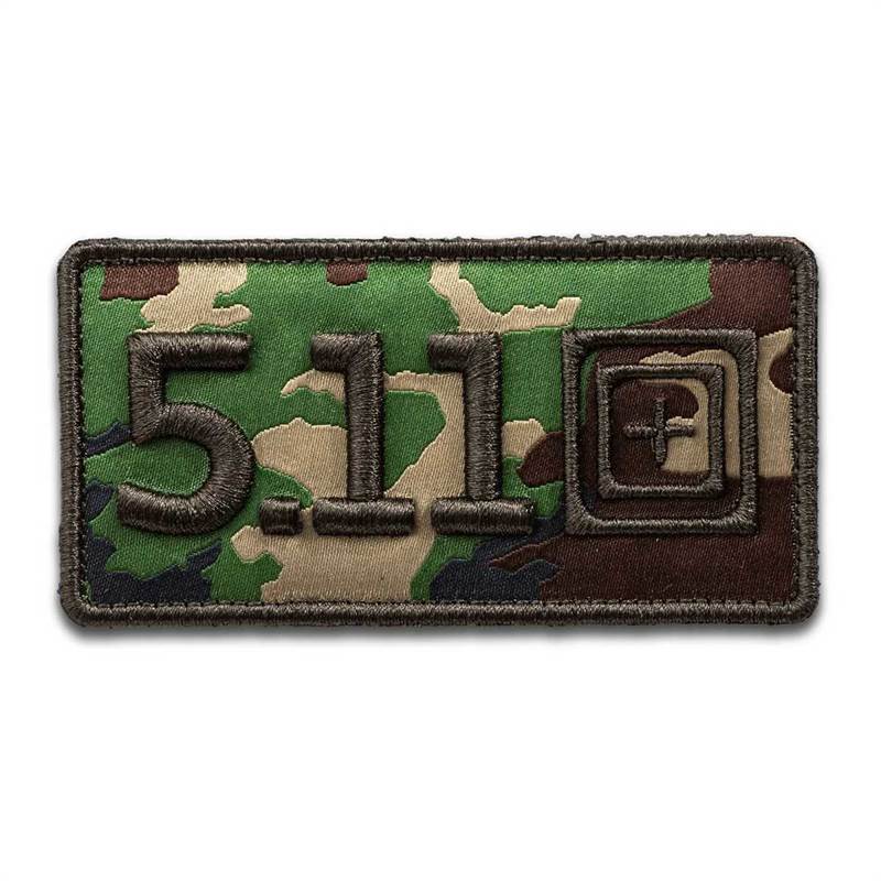 5.11 Woodland Camo Patch-1