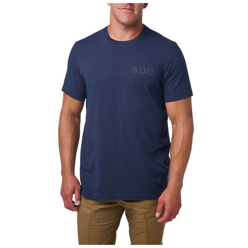 5.11 Mens Freedom Fries Short Sleeve Tee-1