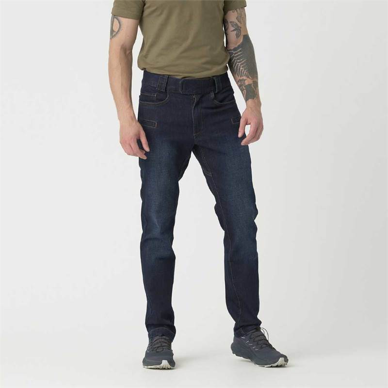 Helikon-Tex Greyman Tactical Jeans Slim - Denim Mid-1