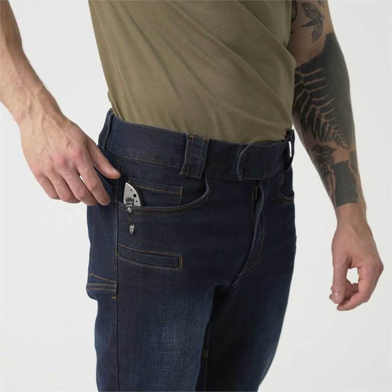 Helikon-Tex Greyman Tactical Jeans Slim - Denim Mid-5