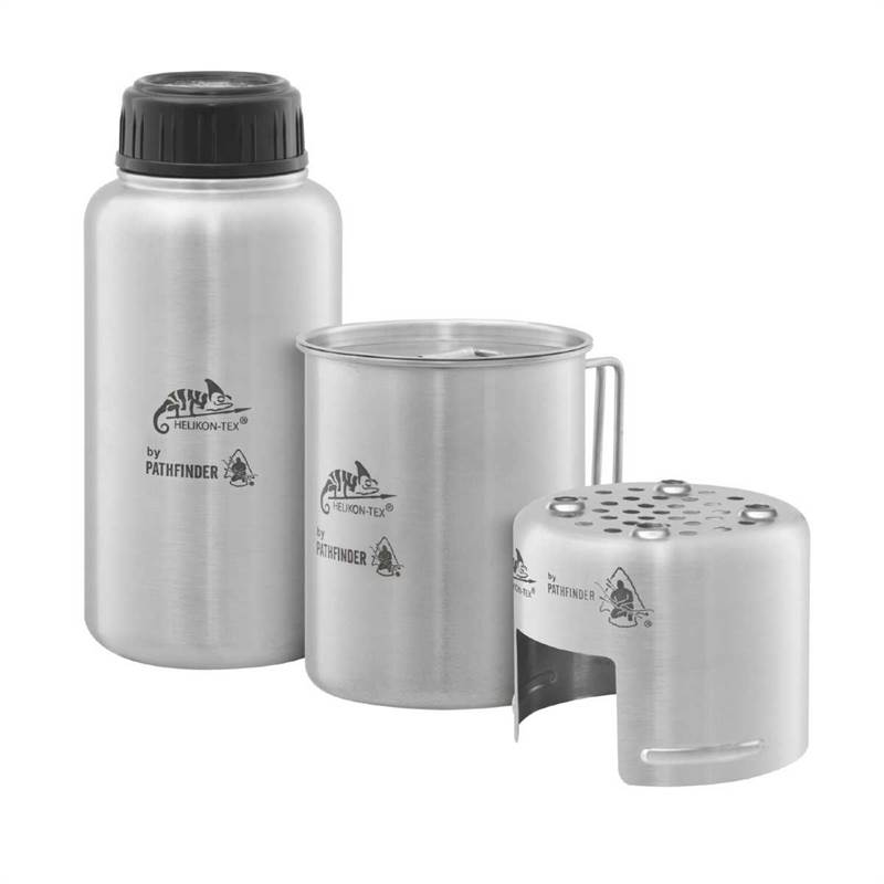 Helikon-Tex Pathfinder Stainless Steel Bottle Cook Set-1
