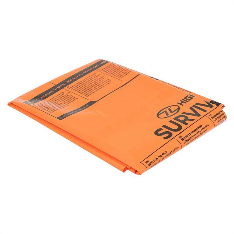 Highlander Extra Large Survival Bivvy Bag Orange-2
