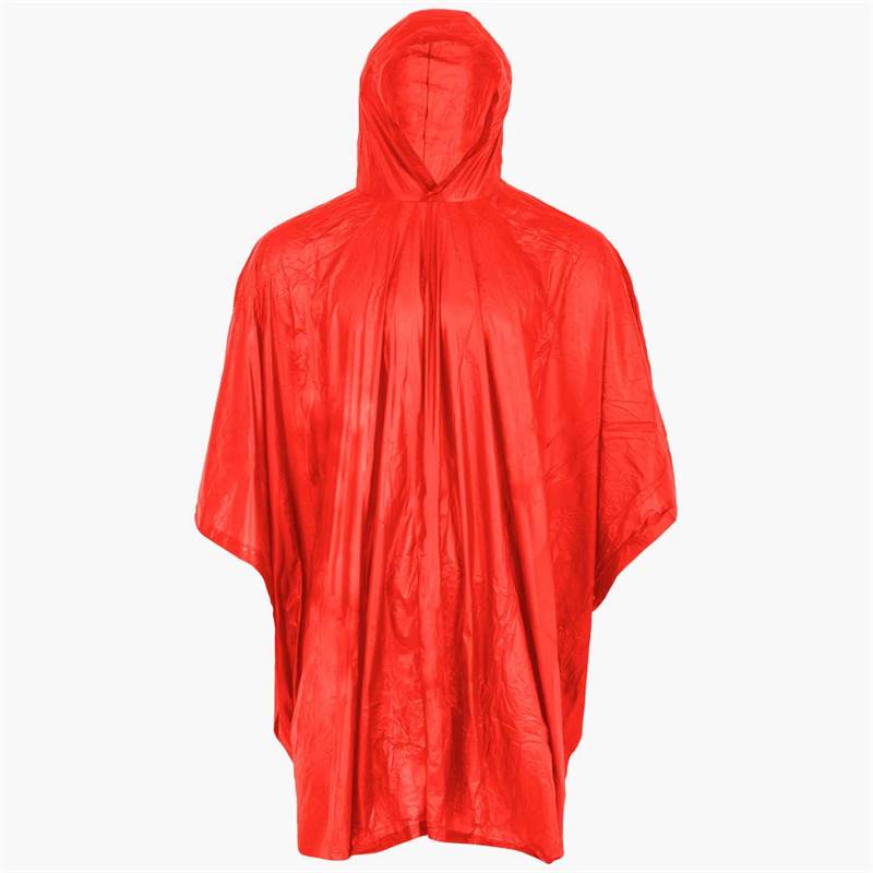 Highlander Lightweight Peva Biodegradable Hooded Poncho-1