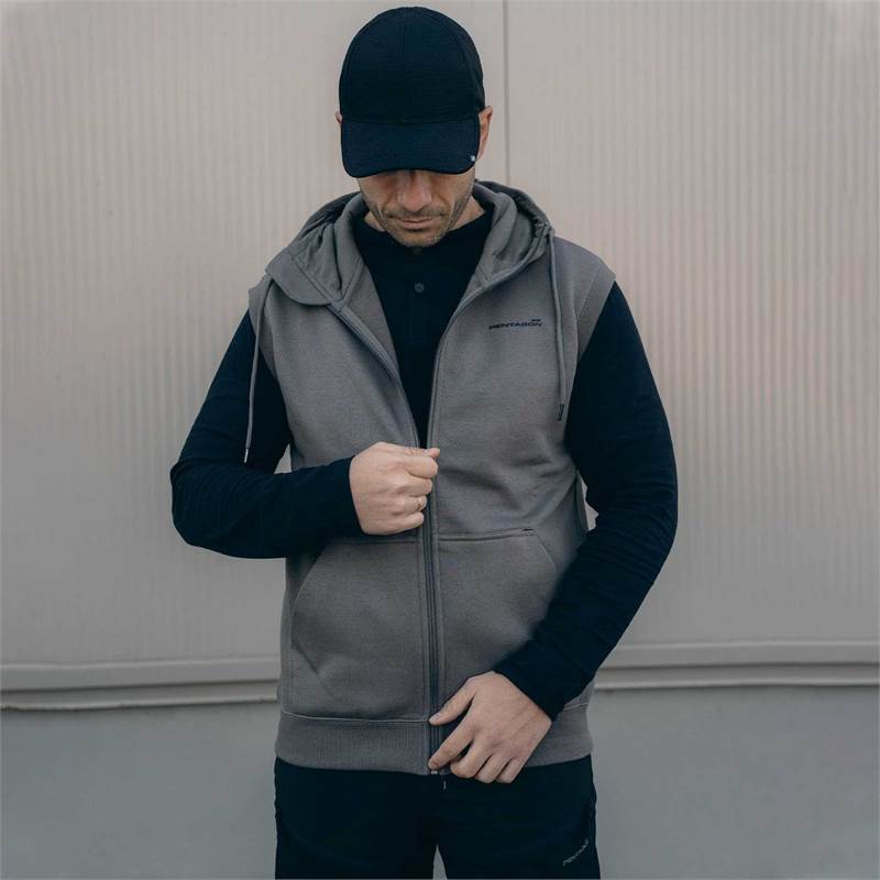 Pentagon Thespis Hooded Sweater Vest-4
