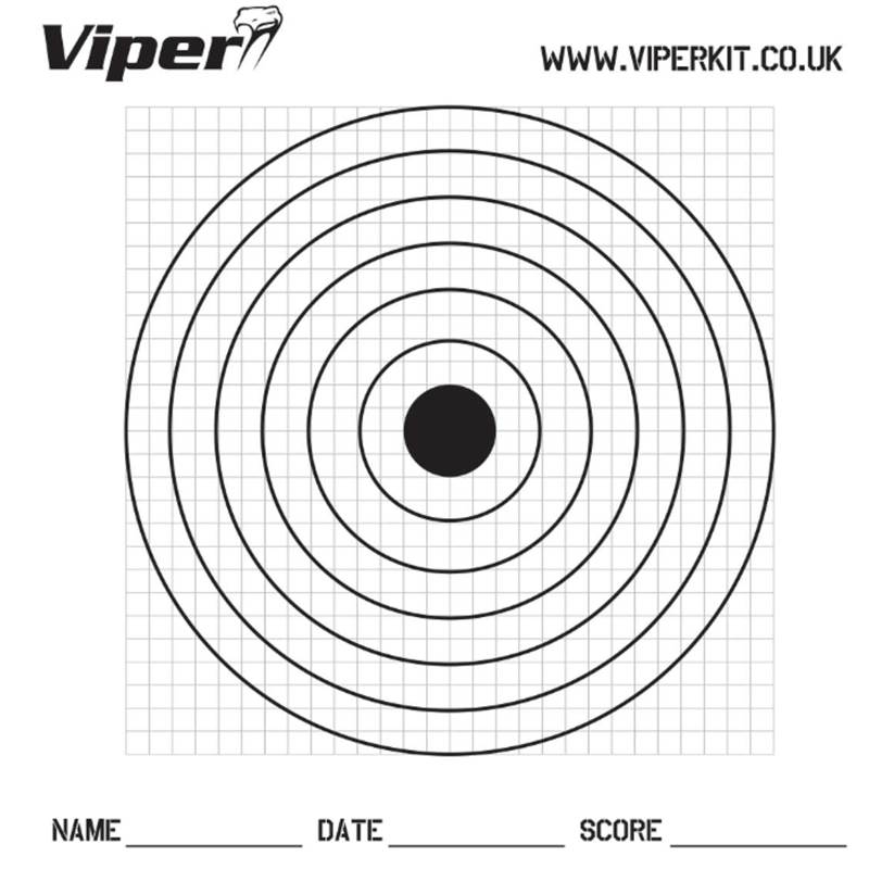 Viper Pro Bb Paper Target X100-1